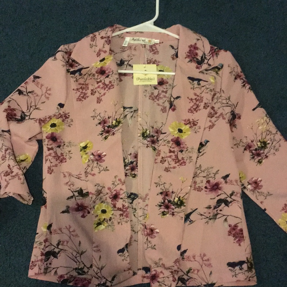 Pink blouse